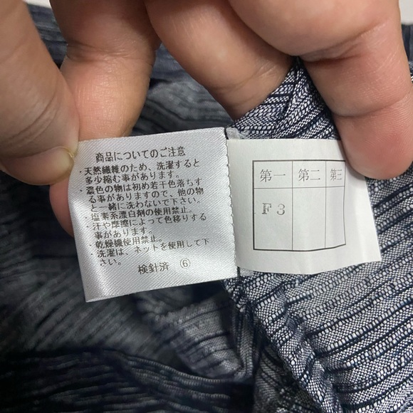 3- SAIA Two Tone Japanese Cowl Neck Blouse - Picture 4 of 8